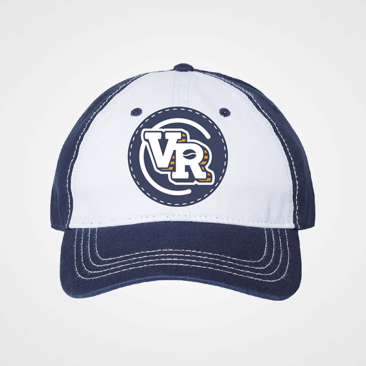 VR Badge Hat - Navy/White