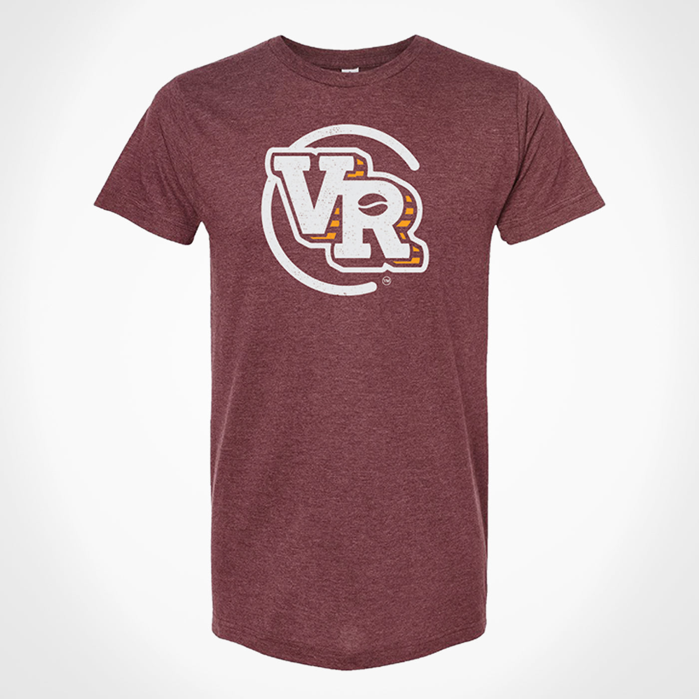 VR Badge Tee - Burgundy