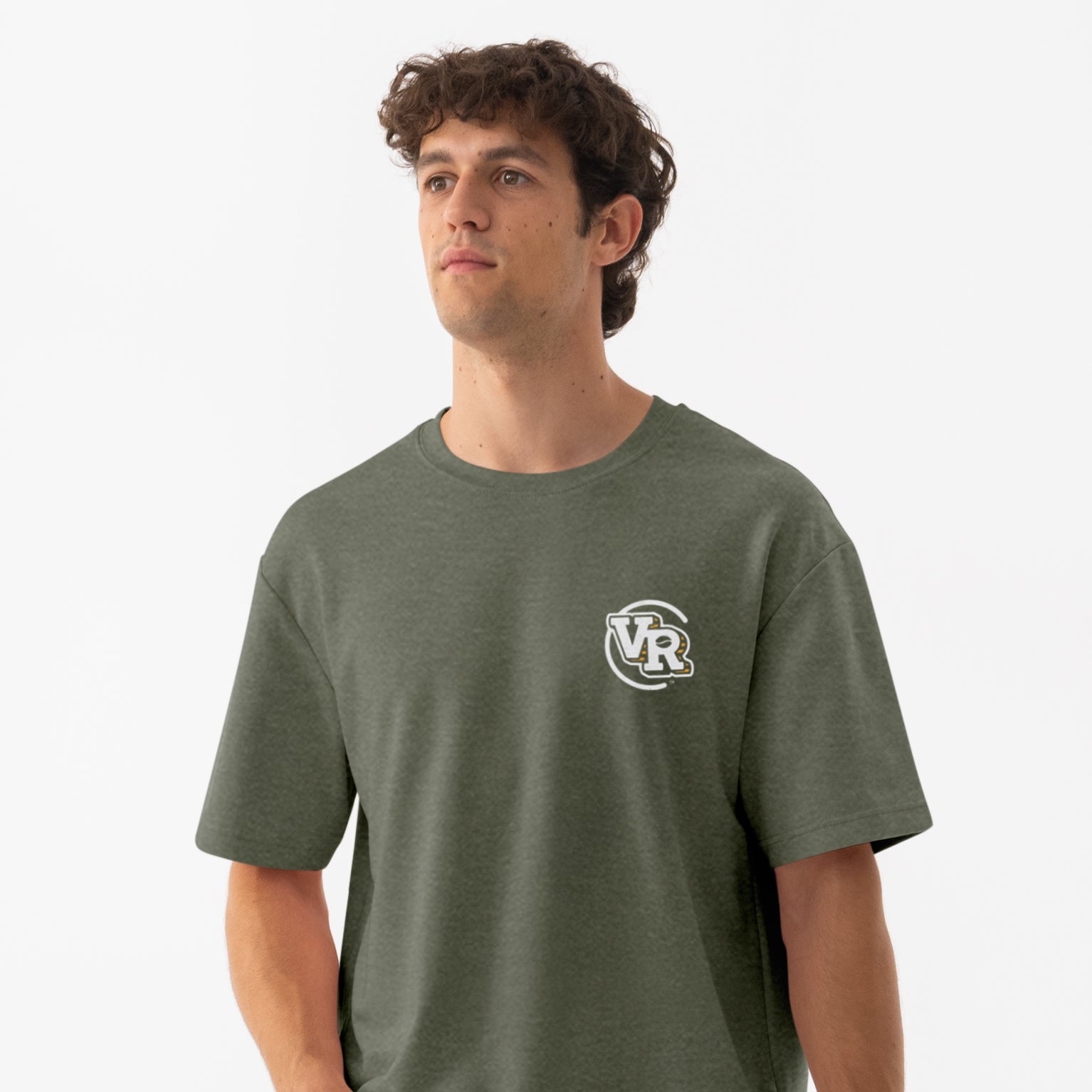 VR Pocket Badge Tee - Army Green