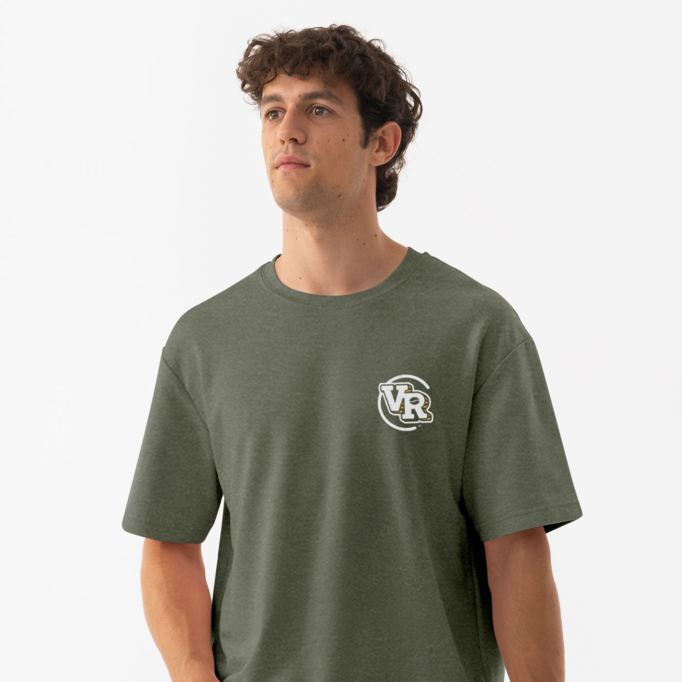 VR Pocket Badge Tee - Army Green