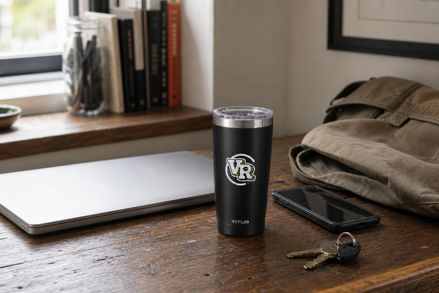 VR Logo Tumbler | Black